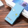 Suitable for Apple 16 Pro Max Phone Case, iPhone 15 Leather Case, Cartoon Painted Case, Flip Cover with Card Slot, 14 Protective Case