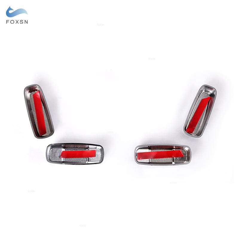For Jaguar XF 2016 XFL F-PACE XE Car Seat Side Adjustment Button Cover Trim For Land Rover Range Rover Evoque Vogue Sport 16-19