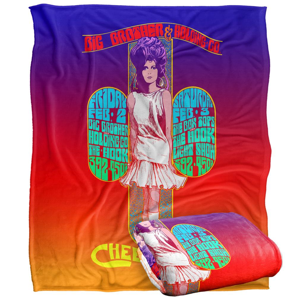 Big Brother And The Holding Company Silky Poster Supersoft Blanket