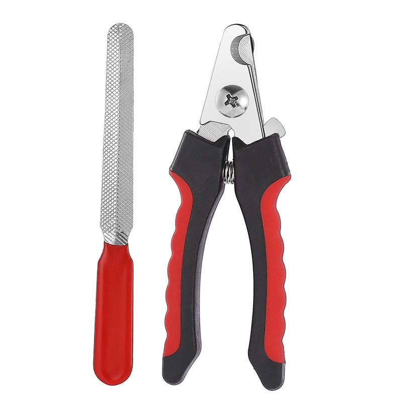Pet Nail Clippers & File - Dog & Cat Grooming Tools