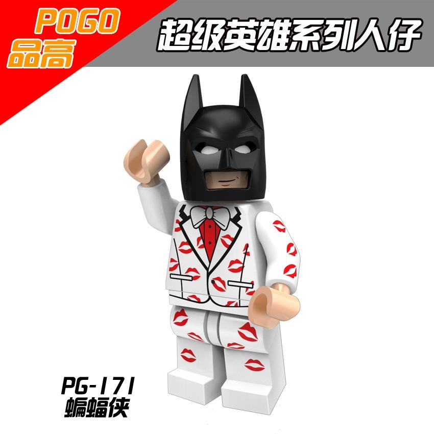 Batman Riddler Minifigures Robin Superhero Building Blocks Kids Toys PG8046
