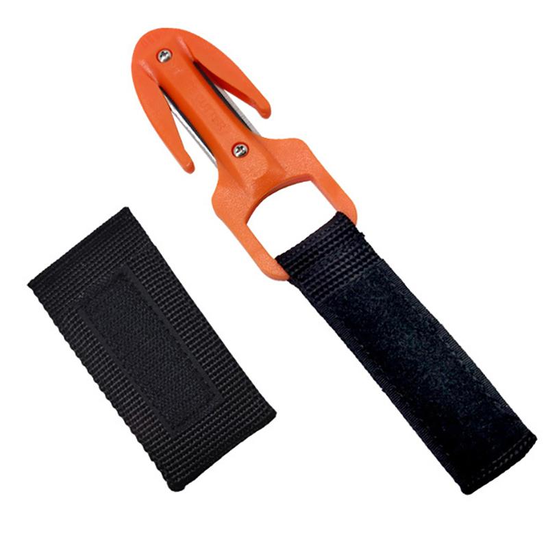 

Клинок из углеродистой стали, нож для дайвинга, специальный нож для резки, резак для лески, подводный нож, нож для подводной охоты, ножны, безопасный аварийный держатель