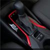 Red Car Console Gear Shift Box Panel Trim For Toyota Corolla Cross -2025