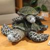 Sea Turtle Plush Pillow Toy - Marine Animal Doll for Kids