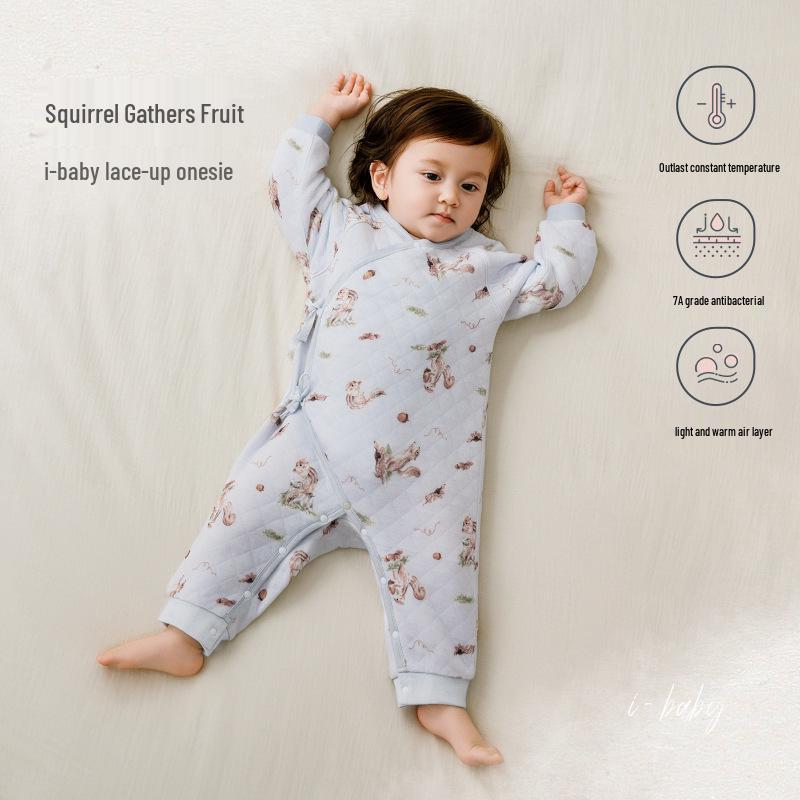 Britischer Baby Stepp-Air-Layer Temperaturregulierender Einteiler für Neugeborene