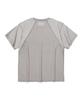 EPISODE UNTITLED Point Stitch In&Out Pigment T-Shirt_Grey