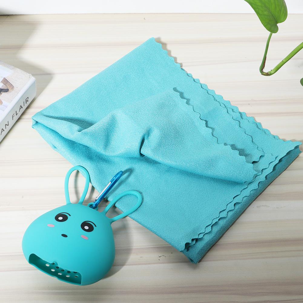 30x80cm Cute Cartoon Microfiber Portable Quick Drying Travel Camping Sports Towel for Outdoor