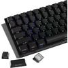 Polar Day Gradient Translucent Keycap Set with Micro-Dust Positive Engraving