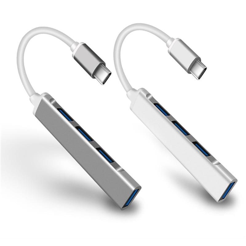 USB C HUB 3.0 Tip C 4 porturi Multi Splitter Adaptor OTG pentru Lenovo Xiaomi Macbook Pro 13 15 Air Pro PC Accesorii pentru computer