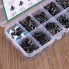 10 Werte 180 Stück Taktiler Drucktaster Momenttaktiler Mini-Schalter-Satz 6*6 4.3-13Mm 7*7Mm Momenttaster