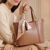 Große Kapazität Damen-Tragetasche Neue Einzel-Schulter-Handtasche Mode Pendler Echte Leder-Tasche Beutel Umhängetasche Korbtasche