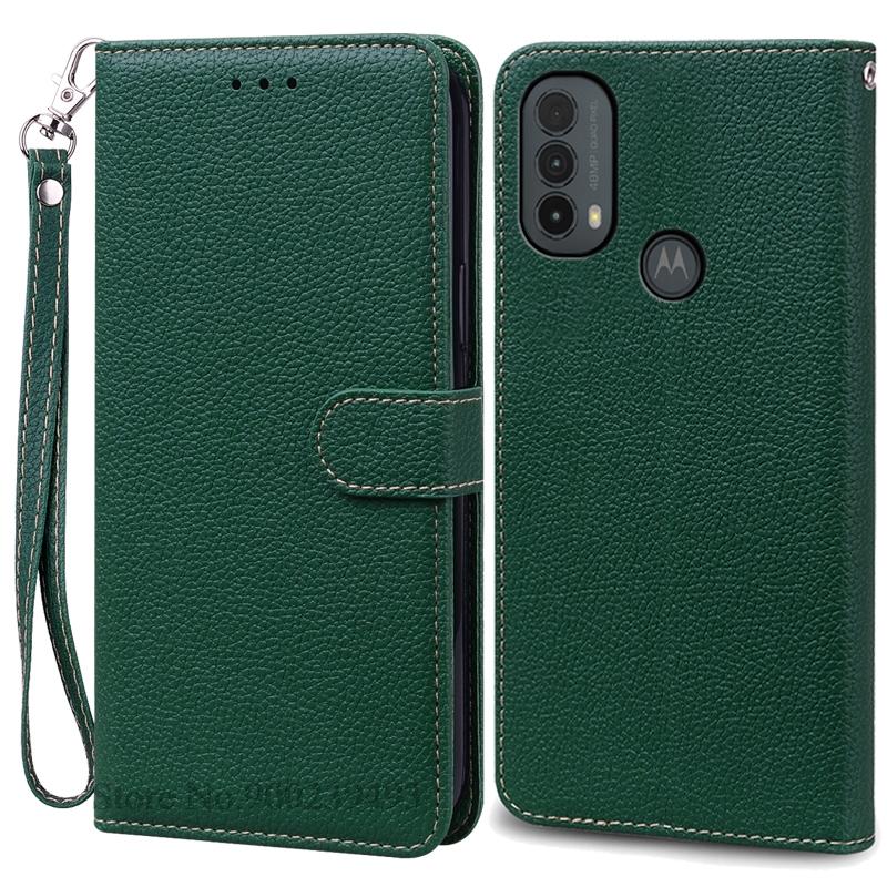 E20 E30 E40 Pouzdro Pro Motorola E20 Pouzdro Peněženka Kožený Vyklápěcí Kryt Pro Motorola Moto E40 E30 E20 Pouzdro Vyklápěcí Knižní Kryt Fundas