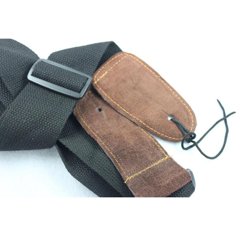 Cinghia per Chitarra in Testa di Vacchetta e Cotone Chitarra Elettrica Chitarra Folk Chitarra Acustica Cinghia Universale per Chitarra