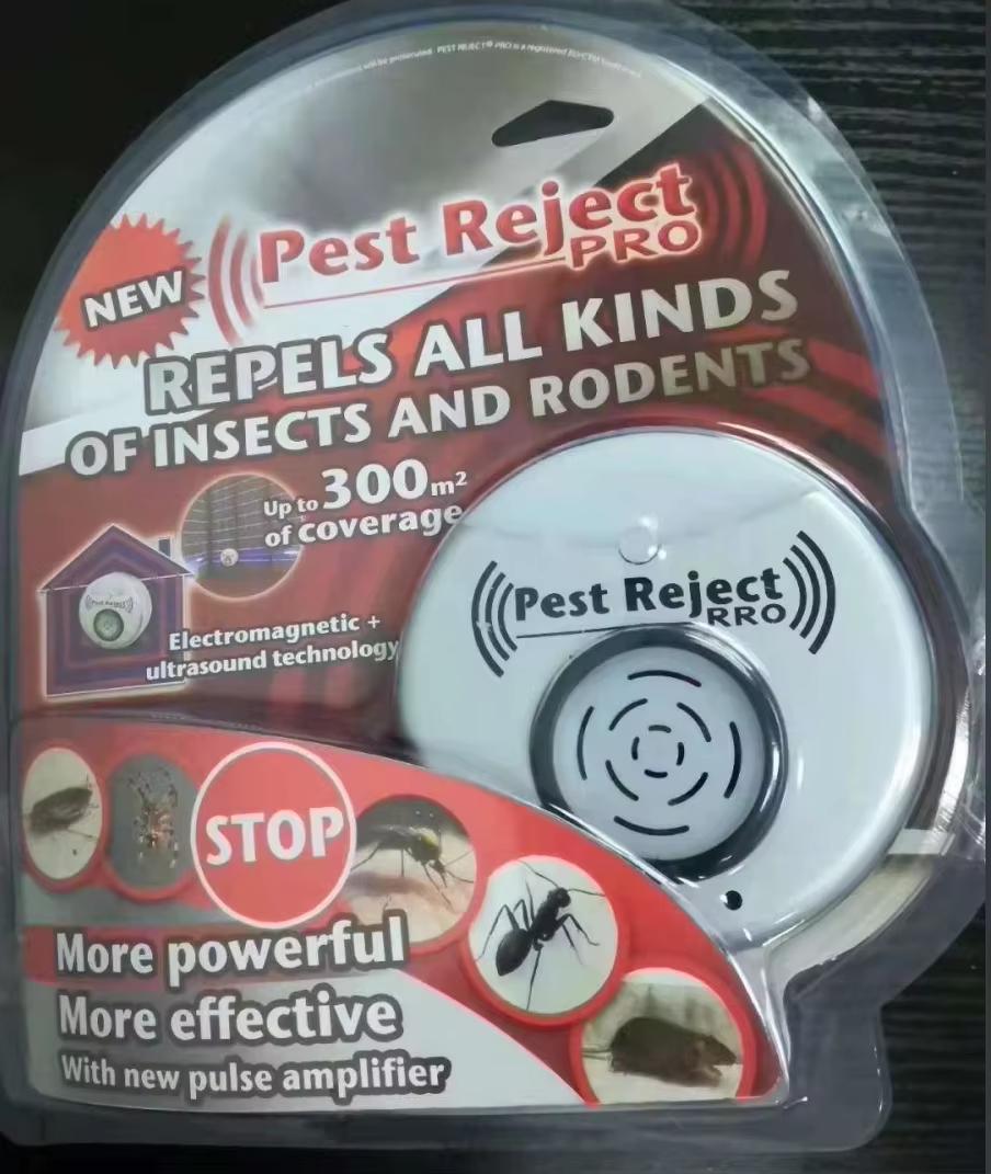 

Ultrasonic Electronic Mosquito Repellent Mouse Cockroach Spider Mosquito Repellent Household Insecticide Repellent Machine червоний