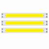 3PCS Durable Aluminum LED Light Chip Panel 10W 12‑14V COB LED Strip Lights 120x10mm 1000lm COB Lamps Bulb DIY