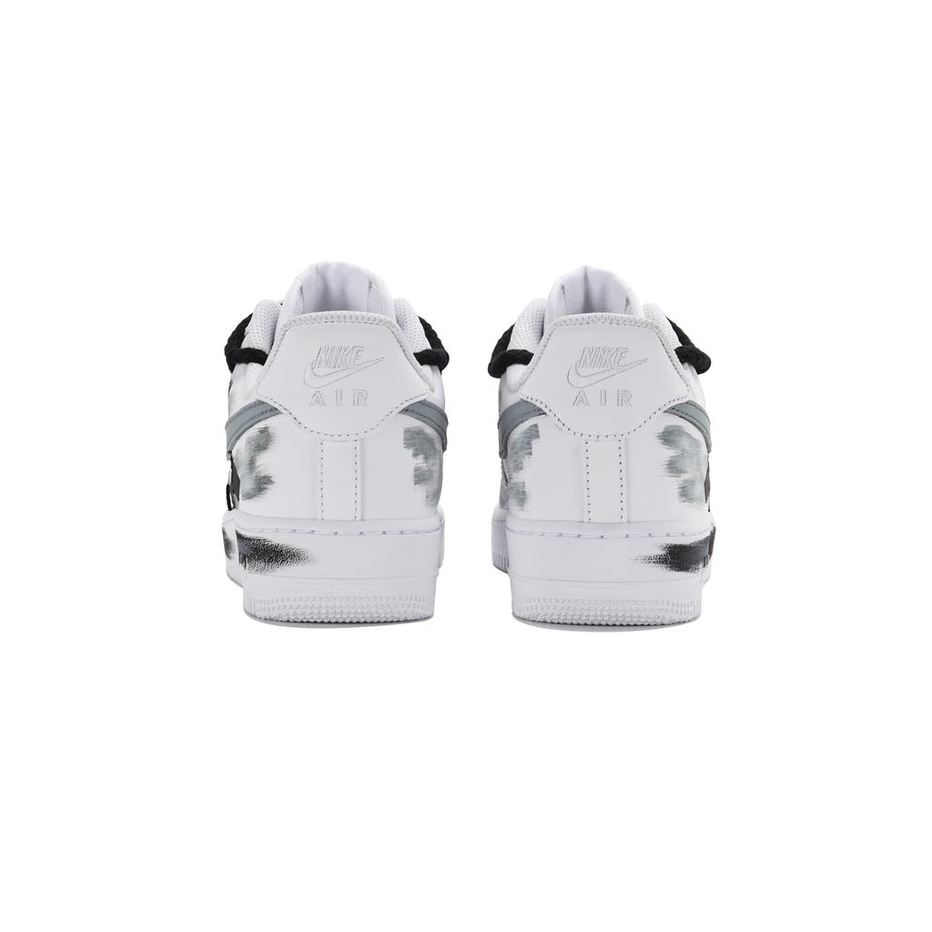 Nike Scarpe da Skateboard Nike Air Force 1 Basse Unisex Bianco Grigio HF0022-100(Squadra-)-Sacchetti di imballaggio casuali