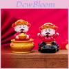 Festive Resin God Of Wealth Miniature Cute Diy Blind Box Decoration