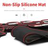 Türschlitzmatte Anti-Rutsch-Autotür-Gummi-Schalenkissen Red Gate Slot Pad für Toyota RAV4