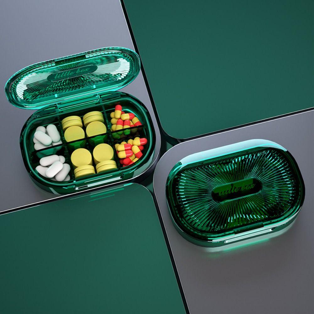 Waterproof Sealed Storage Medicine Box Moisture-proof Pill Case Pill Storage Box  Travel