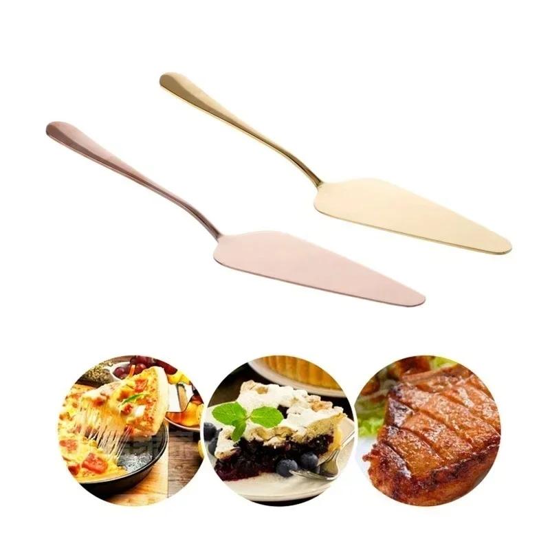 Kuchyňské nářadí Nerezová ocel Lopatka na dort Nůž Koláč Pizza Sýr Servírovací nůž Dělič na dort Pečení Pohodlné nářadí Příslušenství