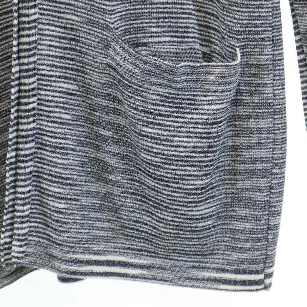 Missoni Made In Italy Border Pattern Long Sleeve V Neck Knit Cardigan 44 Women Used