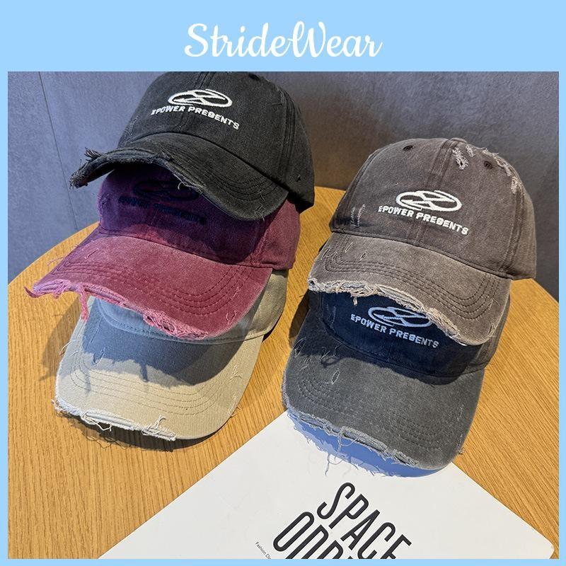 Urban Broken Fashion Hole Baseball Cap Women Sun Hat With Breathable Material