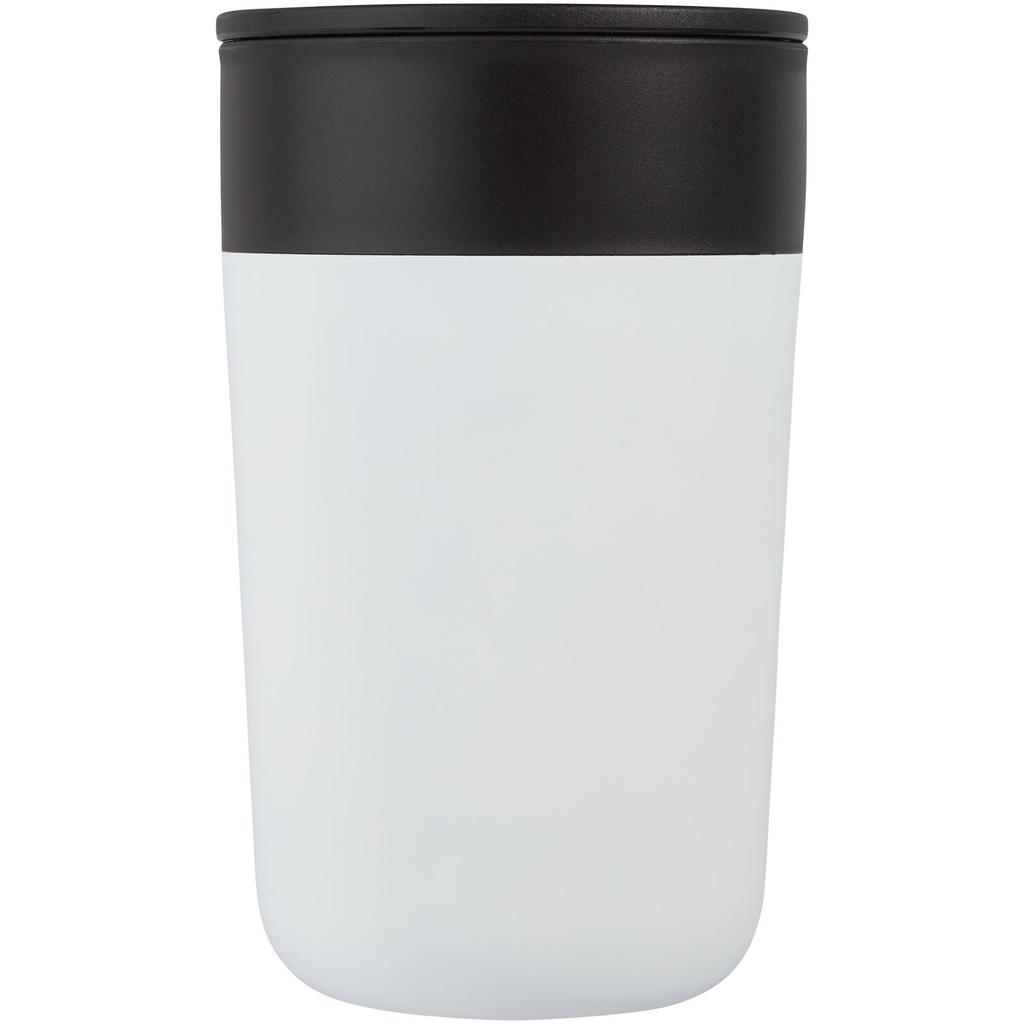 Glass "Nordia" 400 ml recycled double-wall mug White