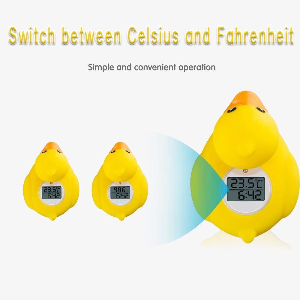 Baby Thermometer, The Infant Baby Bath Floating Toy Safety Temperature Thermometer