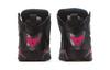 Jordan Zapatillas de Baloncesto Altas True Flight para Niños Negro Rosa Niños de 3 a 7 Años 342775-009