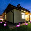 1pc Flamingo Garden Led Stake Waterproof LED Landscape Ground Lamp Outdoor Solar Lights for Outdoor Pathway Xmas Garden Decor
