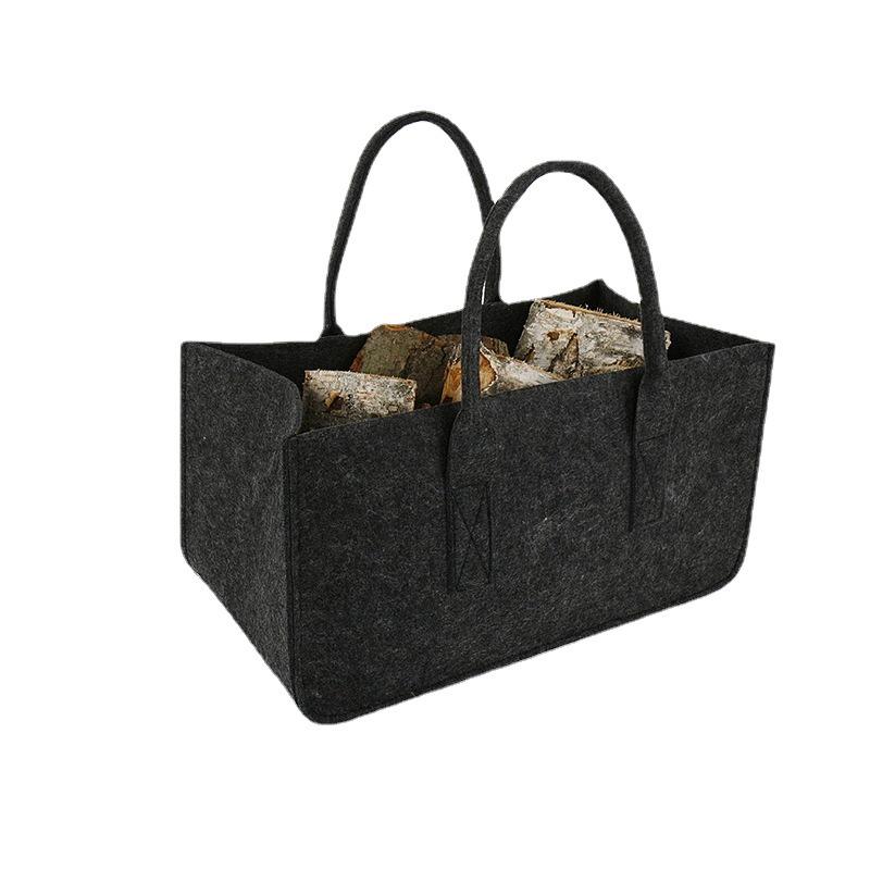 Versatile Large Felt Tote Bag - Commuting, Crossbody & Single Shoulder Styles