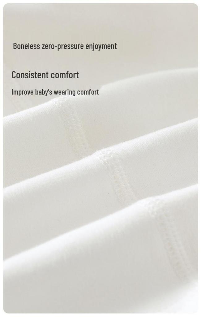 High Neck Baby Base Layer Top - Spring & Autumn Infant/Toddler Unisex Top