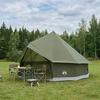 Tipi Tent Olive Green 300 x 300 x 200 cm Polyester and Steel