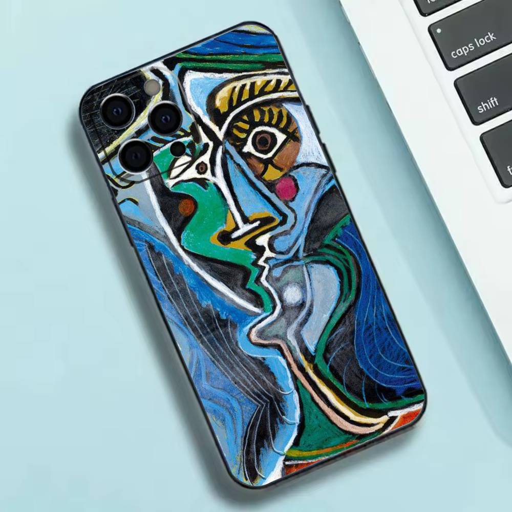 Picasso Abstract Art Painting  Phone Case Silicone Soft For IPhone 17 16 15 14 13 12 11 X XR Plus Pro Max Plus