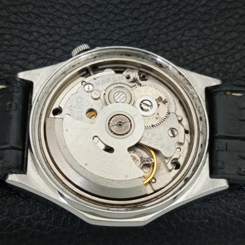 VINTAGE SEIKO 5 AUTOMATIC 7009A JAPAN MENS ORIGINAL DIAL WATCH A709146-1
