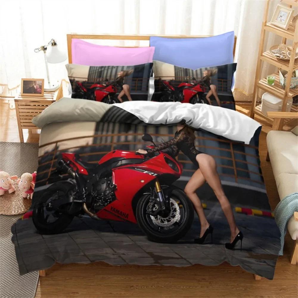 Bikini Beautiful Sexy Girls Bedding Set King Queen Twin Size Duvet Cover Set With Pillowcase Polyester Bed Linen For Teens Adult