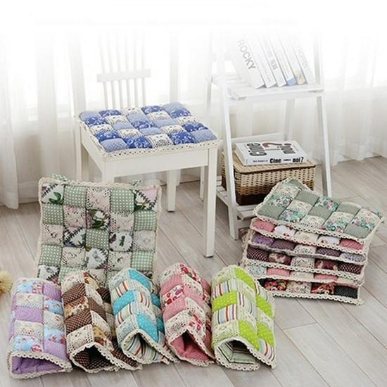 Lace Non-Slip Chair Cushion Pad for Dining and Living Room