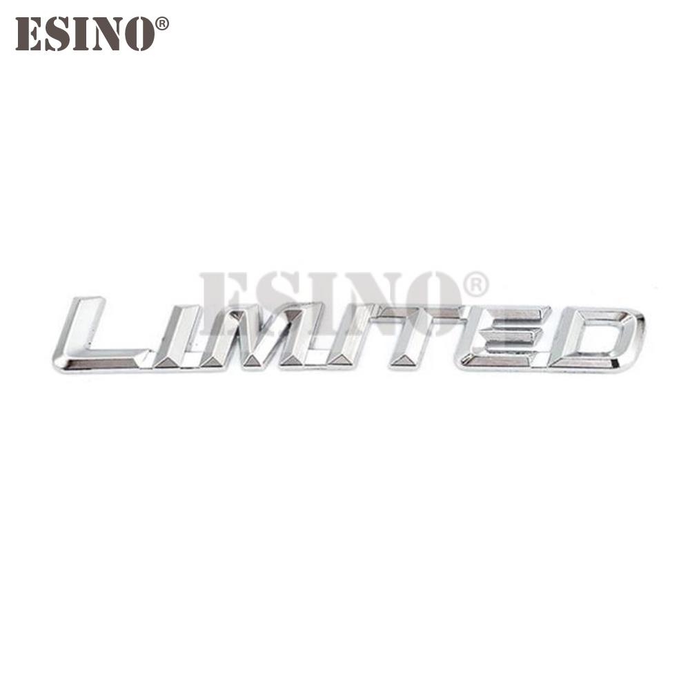 Neues Auto Styling 3D Metall Chrom Zinklegierung Emblem Abzeichen Limitierte Edition Kofferraum Karosserie Aufkleber Decal Kotflügel Emblem Auto Zubehör