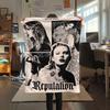 Taylor Swift bedruckte Flanelldecke Schlafzimmer Sofa Camping Warme Decke Geschenke für Familie und Freunde-MJ010