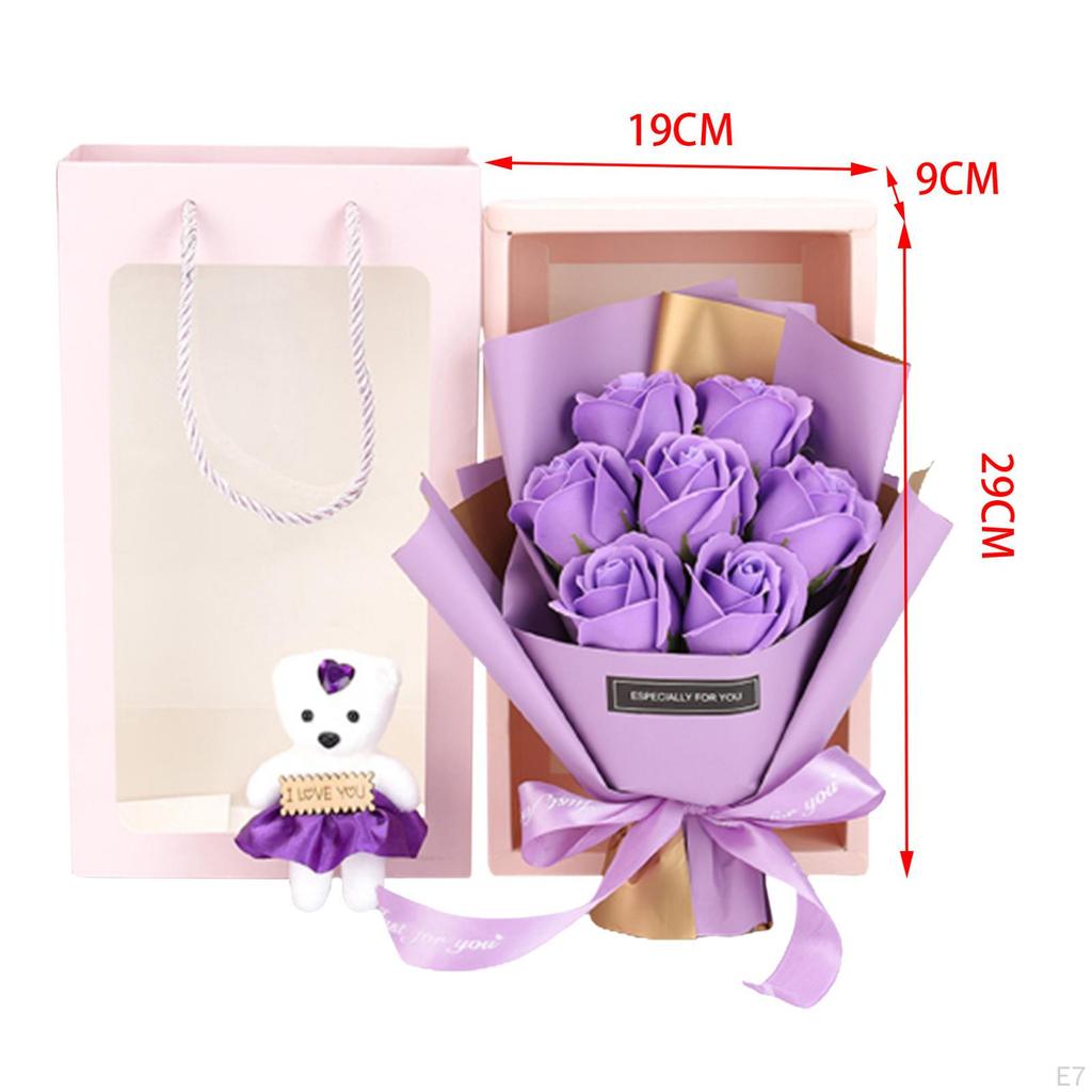 Elegant Floral Soap Arrangement for Special Occasions