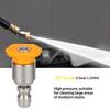 High Pressure Washer Turbo Nozzles 1/4'' Quick Connect Rotary Spray Jet Tip For Car Cleaning Patio - Efficient Cleaning