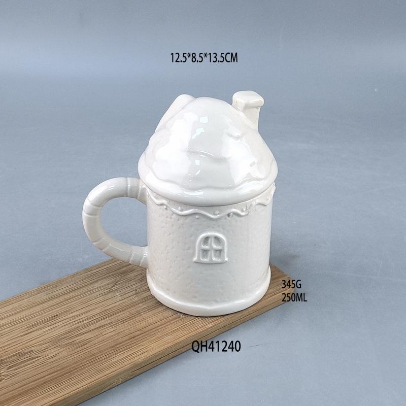 Creative Gourd Mug Ceramic Cup Nordic Color Matching Couple Coffee Cup Milk Cup Small and Cute