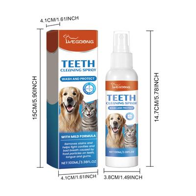 YEGBONG  Cats and Dogs Water Additive for Oral and Dental Care: Eliminate Bad Dog Breath and Cat Bad Breath - Fights Tartar & Plaque