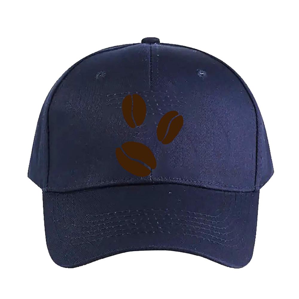 Coffee Beans Caps Summer Adult Baseball Cap Adjustable with Curved Brim Duckbill Hat Protection Sun Hats Casual