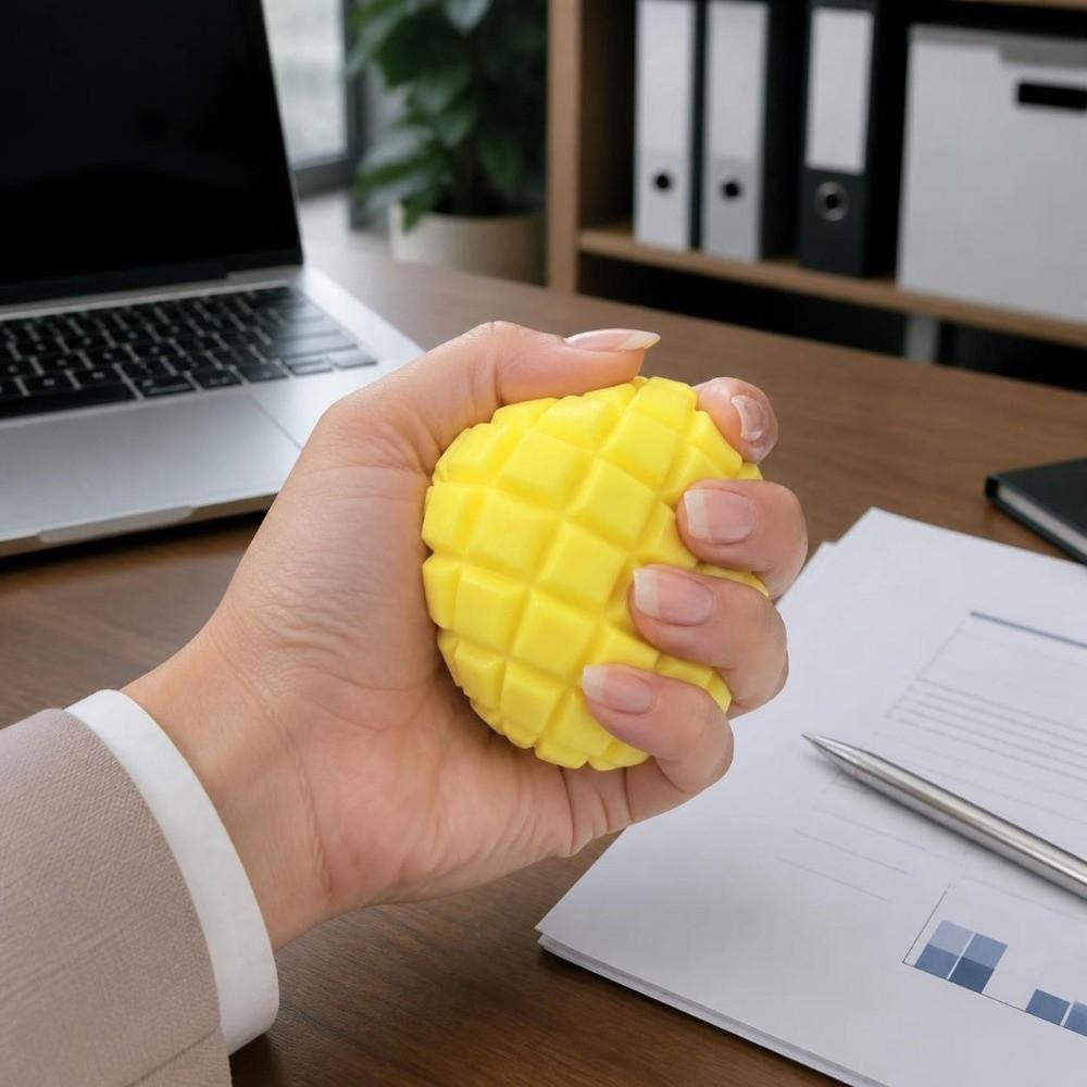 Soundeffekte Mango Quetschspielzeug Formbares TPR Fidget Spielzeug Realistische Früchte Kneten Kindergeschenke