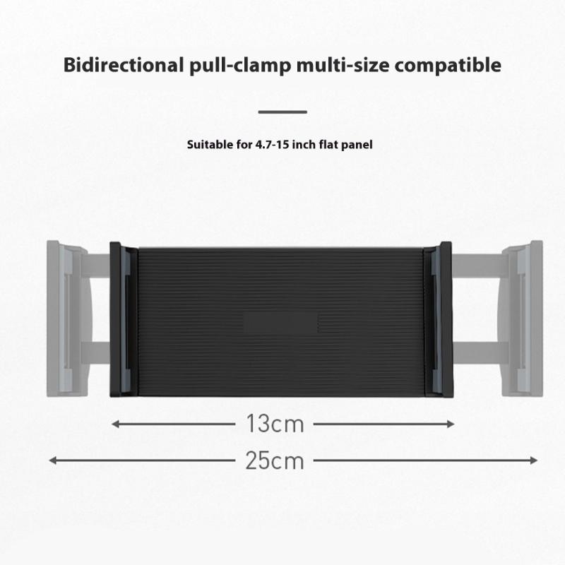 Phone Holder Clamps Stand for 17mm Ball Socket Bases Stable Broadcast Setups And Photography Gear Live Streaming Tripods