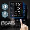 Digital Blood Pressure Monitor Upper Arm Automatic BP Cuff Machine with LED Display for Home Use Health Car