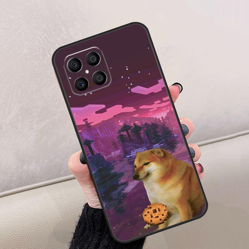 Cheems Doge Meme Funny Doggy For Honor Magic 7 Lite 5 6 8 Pro Case For Honor Win RT X9d X9b X9a X9c X8c X8b 200 400 70 90