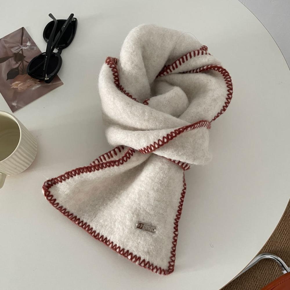 Soft Winter Cashmere Scarf Winter Warm Motorcycle Scarf Advanced Thermal Neck Warmer  Autumn Winter