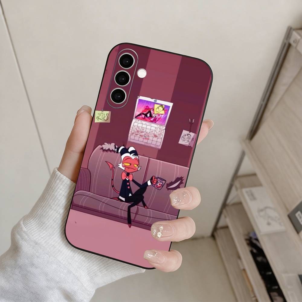 Helluva Boss Moxxie  Phone Case For Samsung Galaxy A73,A72,A71,A70,A53,A52,A51,Others Soft Black Cover